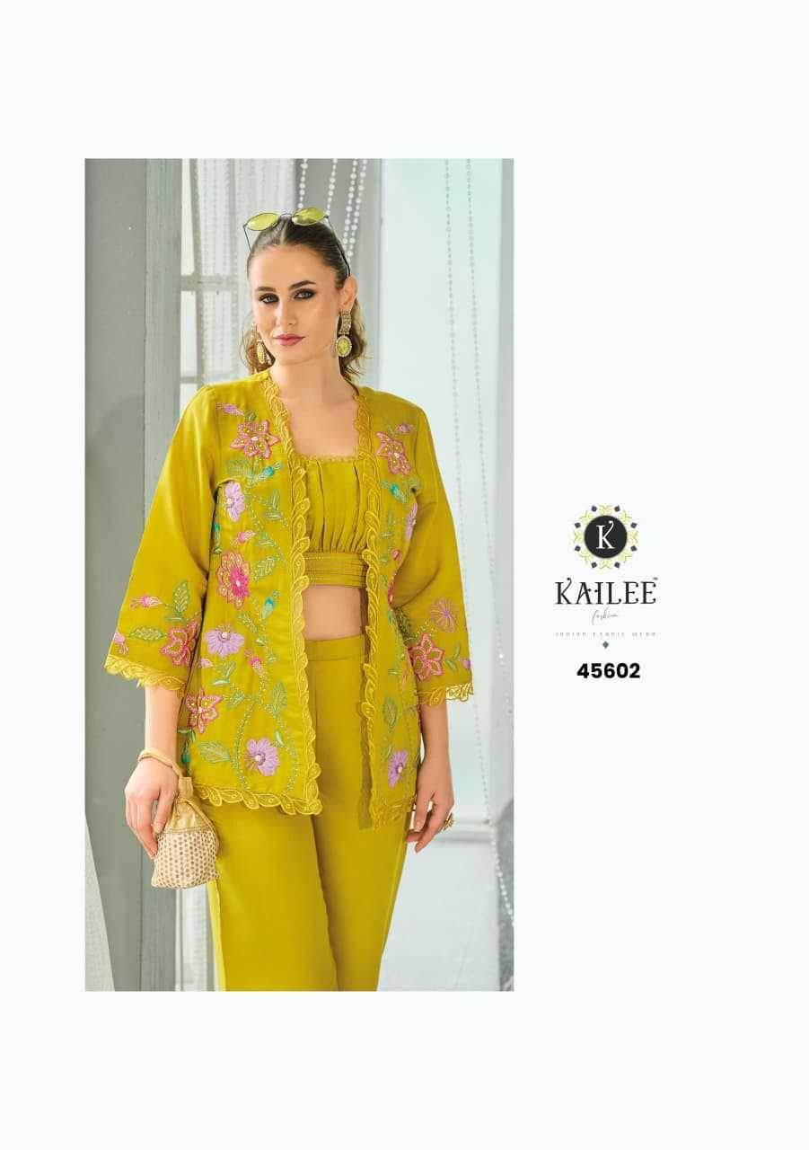 Pure Viscos Western Wears Indo Western Palazzo Party Wear Dresses - MYLUXURY LANE ENTERPRISE